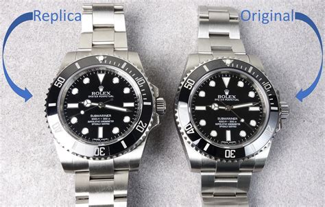 rolex replica vs originale